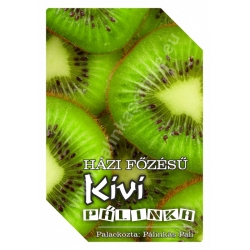 Kivi pálinka címke - "FRUCTUS"