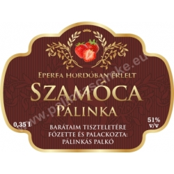 Szamóca címke - "Superb"