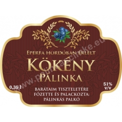 Kökény címke - "Superb"