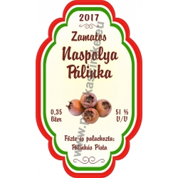 Naspolya címke - "Perfekt"