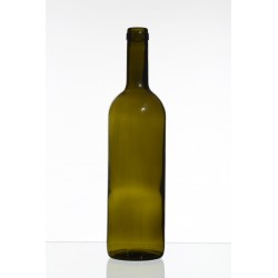 Leggera Bordoi 0,75 literes zöld üveg palack