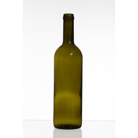 Leggera Bordoi 0,75 literes zöld üveg palack